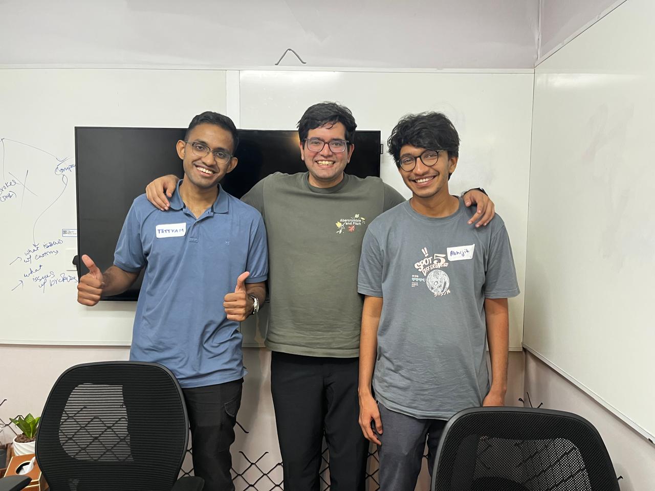 The founding team of LAYRD